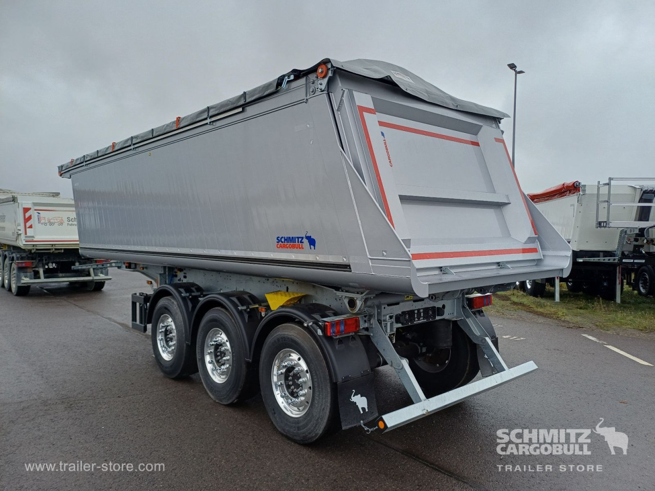 Schmitz Cargobull Kipper Alukastenmulde 29m³ 