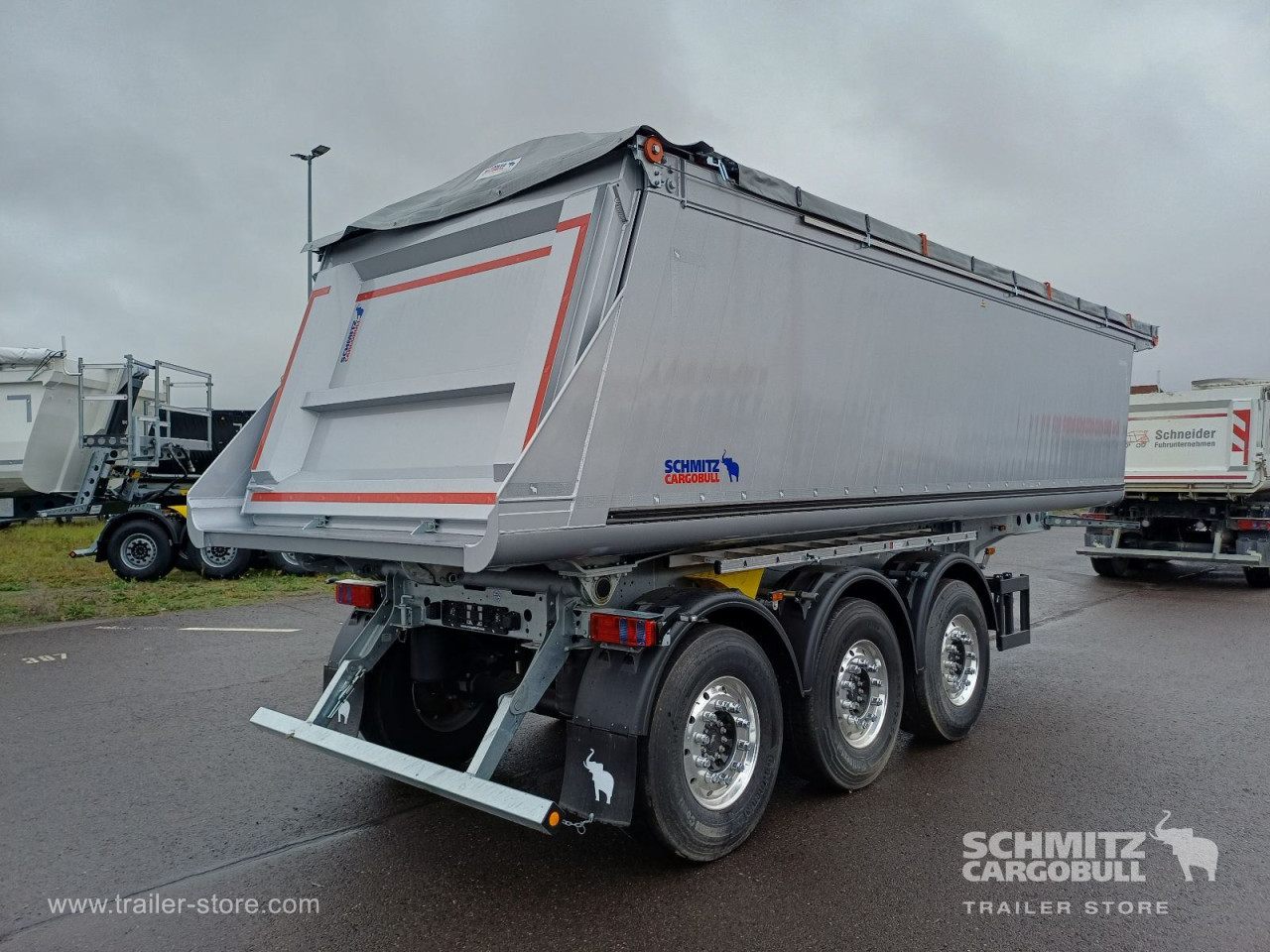 Schmitz Cargobull Kipper Alukastenmulde 29m³ 