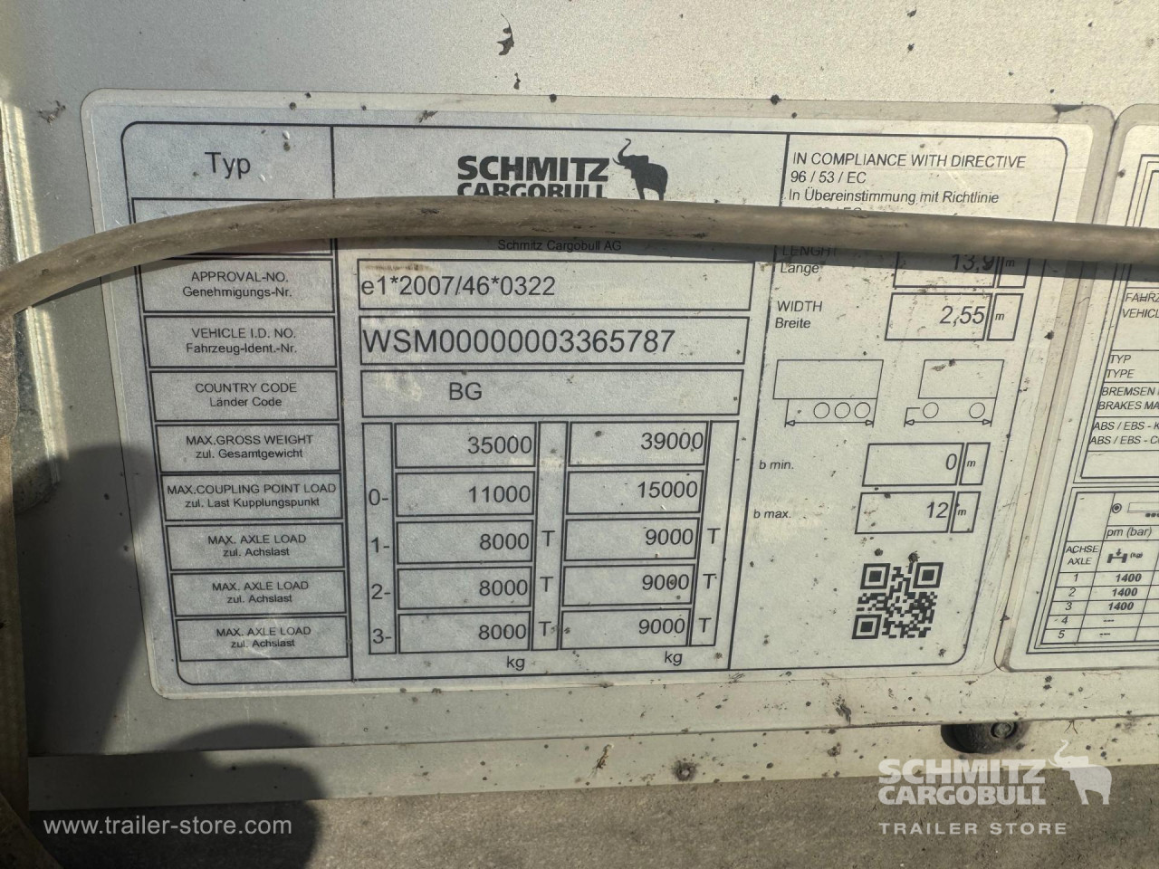 Schmitz Cargobull Curtainsider Standard 