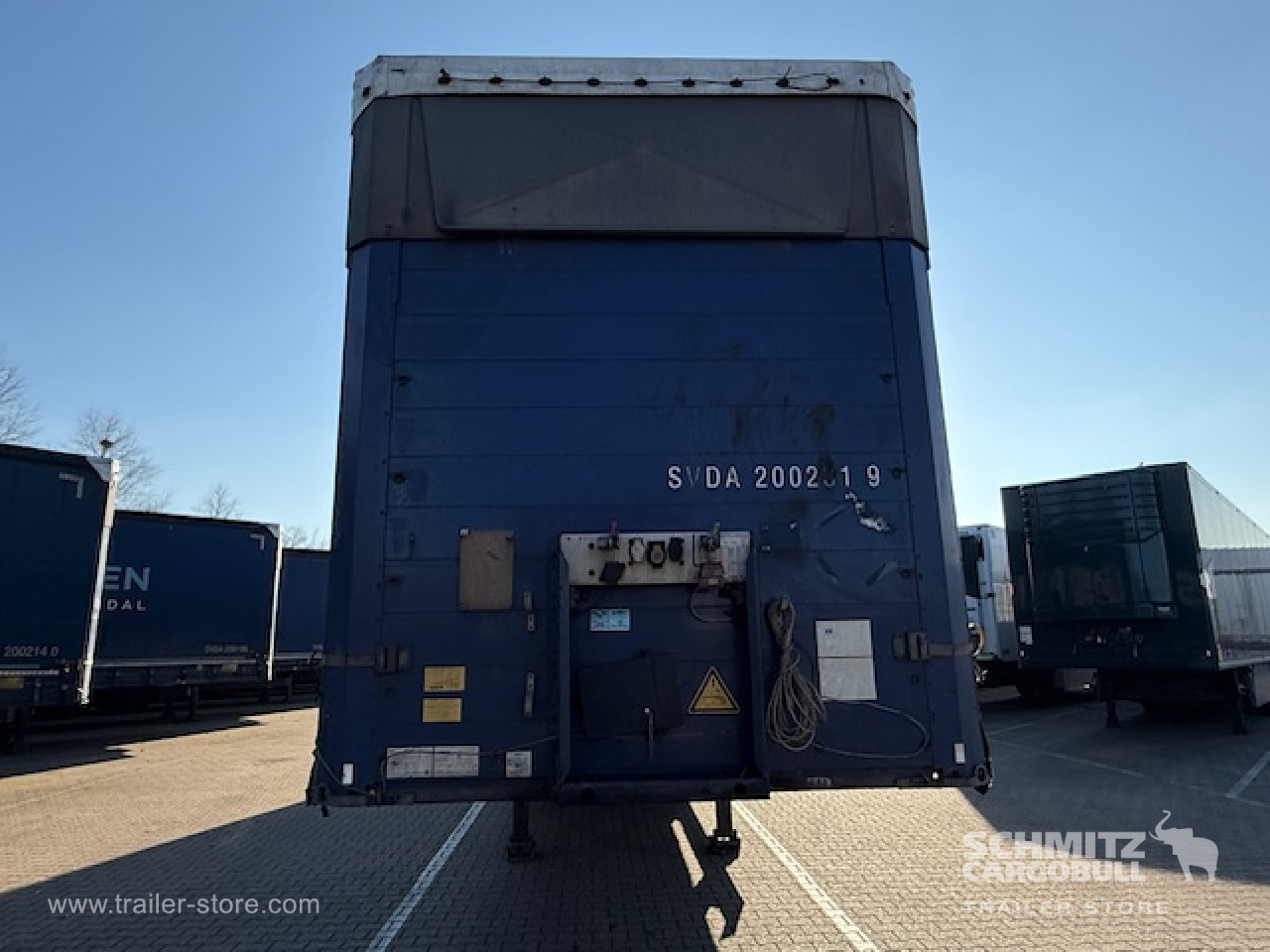 Schmitz Cargobull Oplegger Schuifzeil Mega 