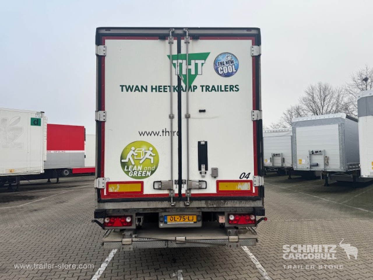 Schmitz Cargobull Oplegger Vries Standard Taillift 