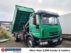 Iveco EuroCargo ML160E28 4x2 mit Kran Hiab XS 088 ES-2 