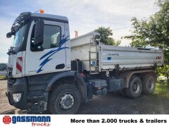 Mercedes Benz Arocs 3342 K 6x4, Bordmatik links 