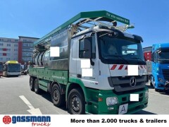 Mercedes Benz Actros 3244 L 8x2/6, Assmann Saug- und 