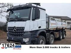 Mercedes Benz Arocs 3445 K 8x4/4, Meiller Bordmatik links 