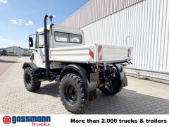 Unimog U 130 4x4, Kipper, Zapfwelle vorne+hinten, 