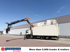 Mercedes Benz Antos 2536 6x2/4, Walkingfloor, Atlas Kran 