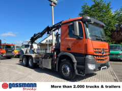 Mercedes Benz Arocs 2643 LK 6x4, Kran Atlas AK 126.3E-A3, Funk 