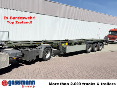 Doll U-74.0 3-Achs Containerchassis, 2x20/20/30/40ft, 