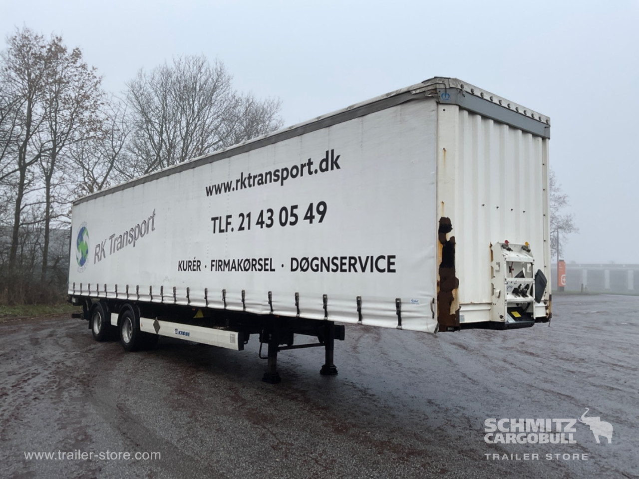 Krone Curtainsider Standard Taillift 