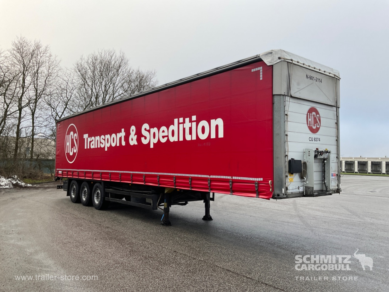 Schmitz Cargobull Curtainsider Standard Forklift holder 
