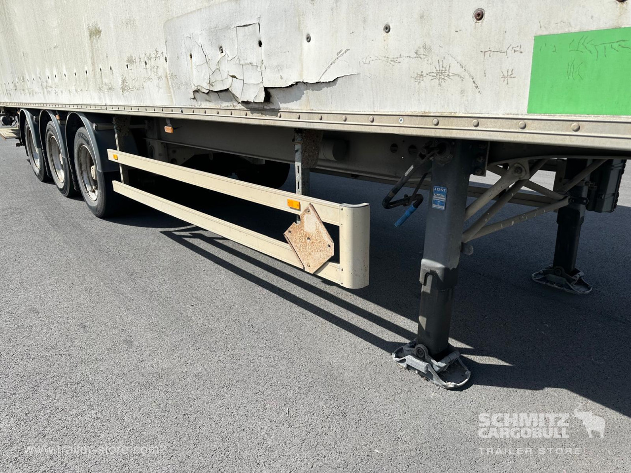 ANDERE Semitrailer Dryfreight Standard Double étage Hayon 