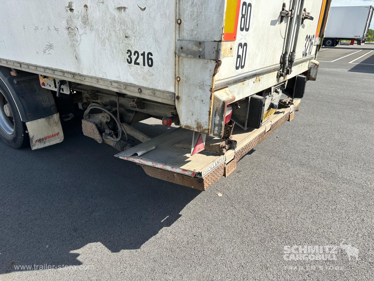 ANDERE Semitrailer Dryfreight Standard Double étage Hayon 