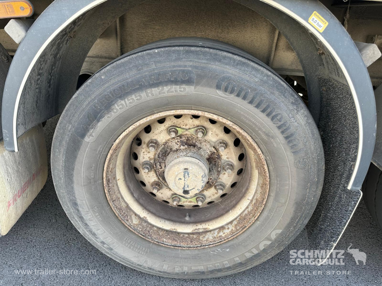 ANDERE Semitrailer Dryfreight Standard Double étage Hayon 