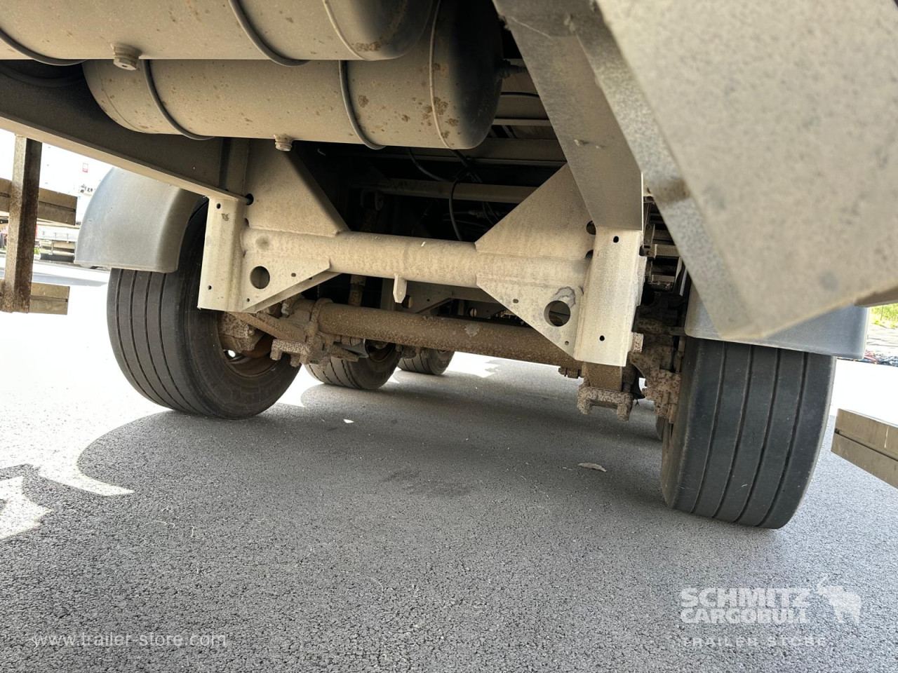 ANDERE Semitrailer Dryfreight Standard Double étage Hayon 