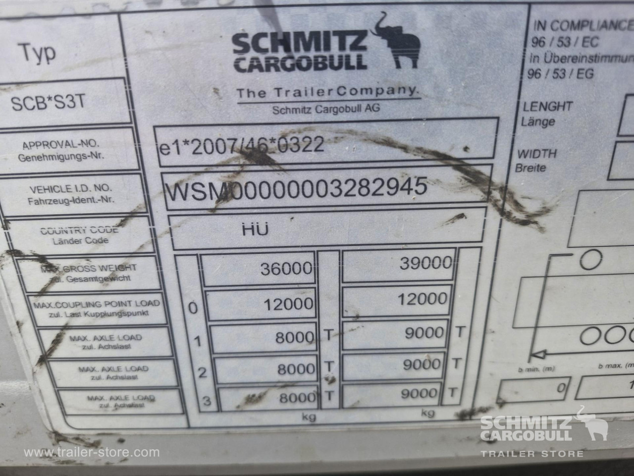 Schmitz Cargobull Curtainsider Varios 