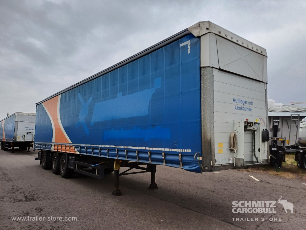 Schmitz Cargobull Curtainsider Standard Staplerhalterung 