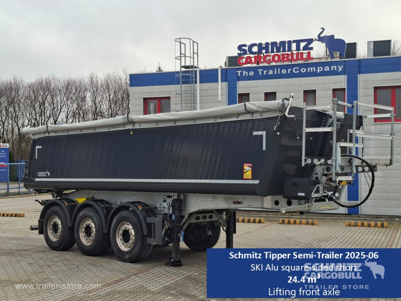 Schmitz Cargobull Tipper Alu-square sided body 