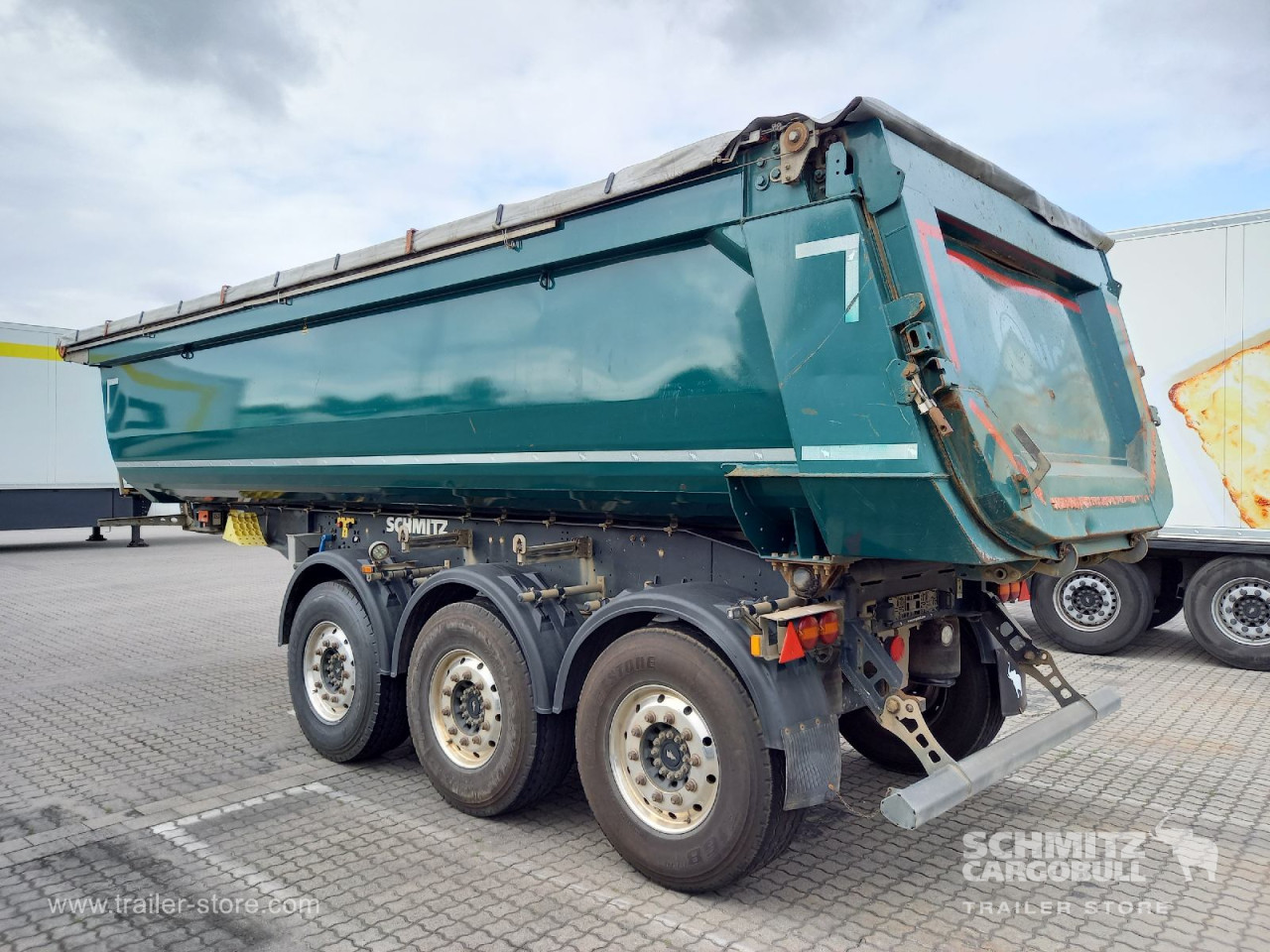 Schmitz Cargobull Kipper Stahlrundmulde 25m³ 