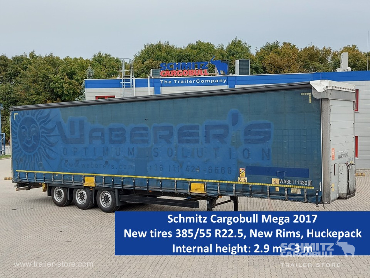 Schmitz Cargobull Curtainsider Mega 