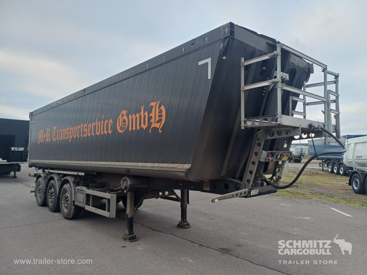 Schmitz Cargobull Kipper Alukastenmulde 49m³ 