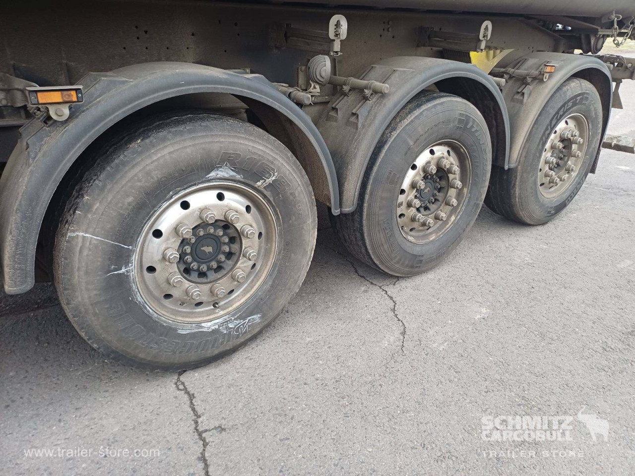 Schmitz Cargobull Kipper Alukastenmulde 49m³ 