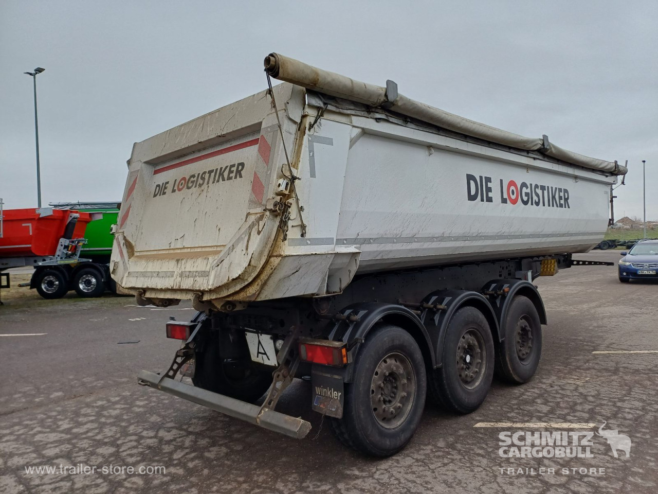 Schmitz Cargobull Kipper Stahlrundmulde 24m³ 