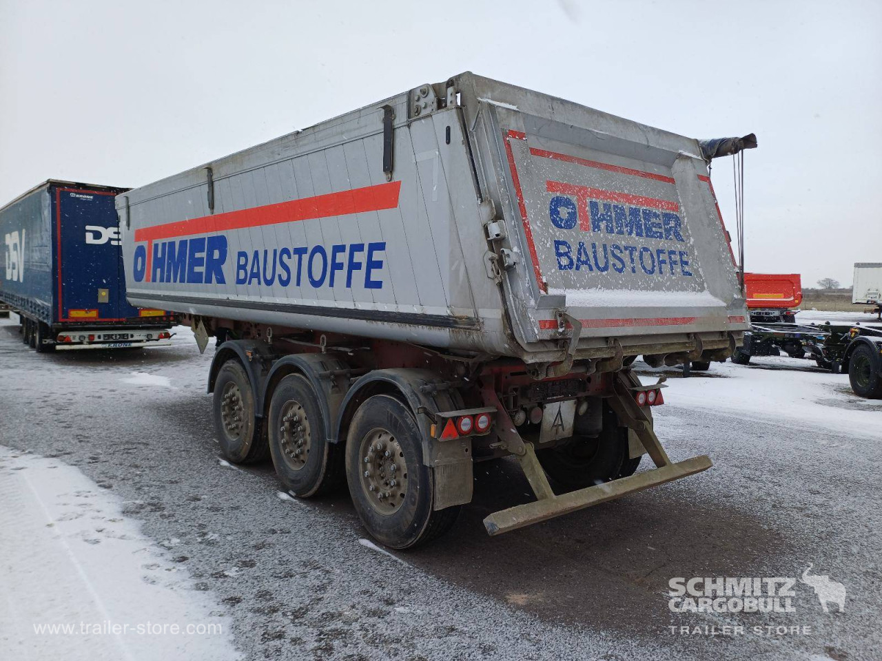 Schmitz Cargobull Kipper Alukastenmulde 27m³ 