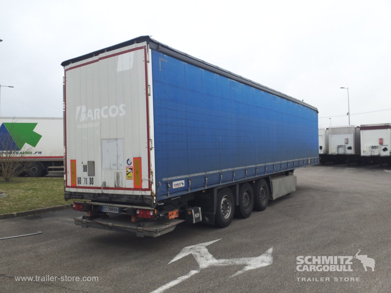 Schmitz Cargobull Semitrailer Curtainsider Standard Hayon 