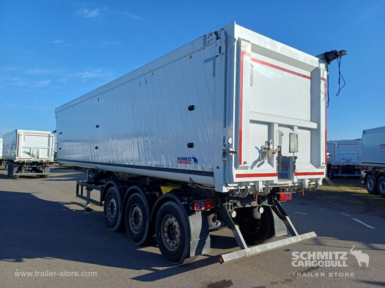 Schmitz Cargobull Kipper Alukastenmulde 52m³ 