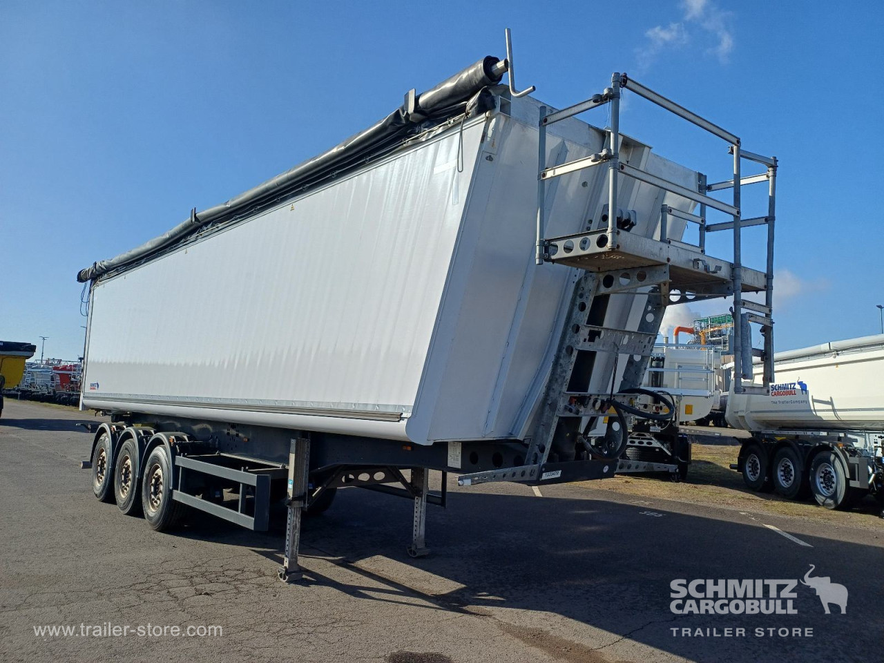 Schmitz Cargobull Kipper Alukastenmulde 52m³ 