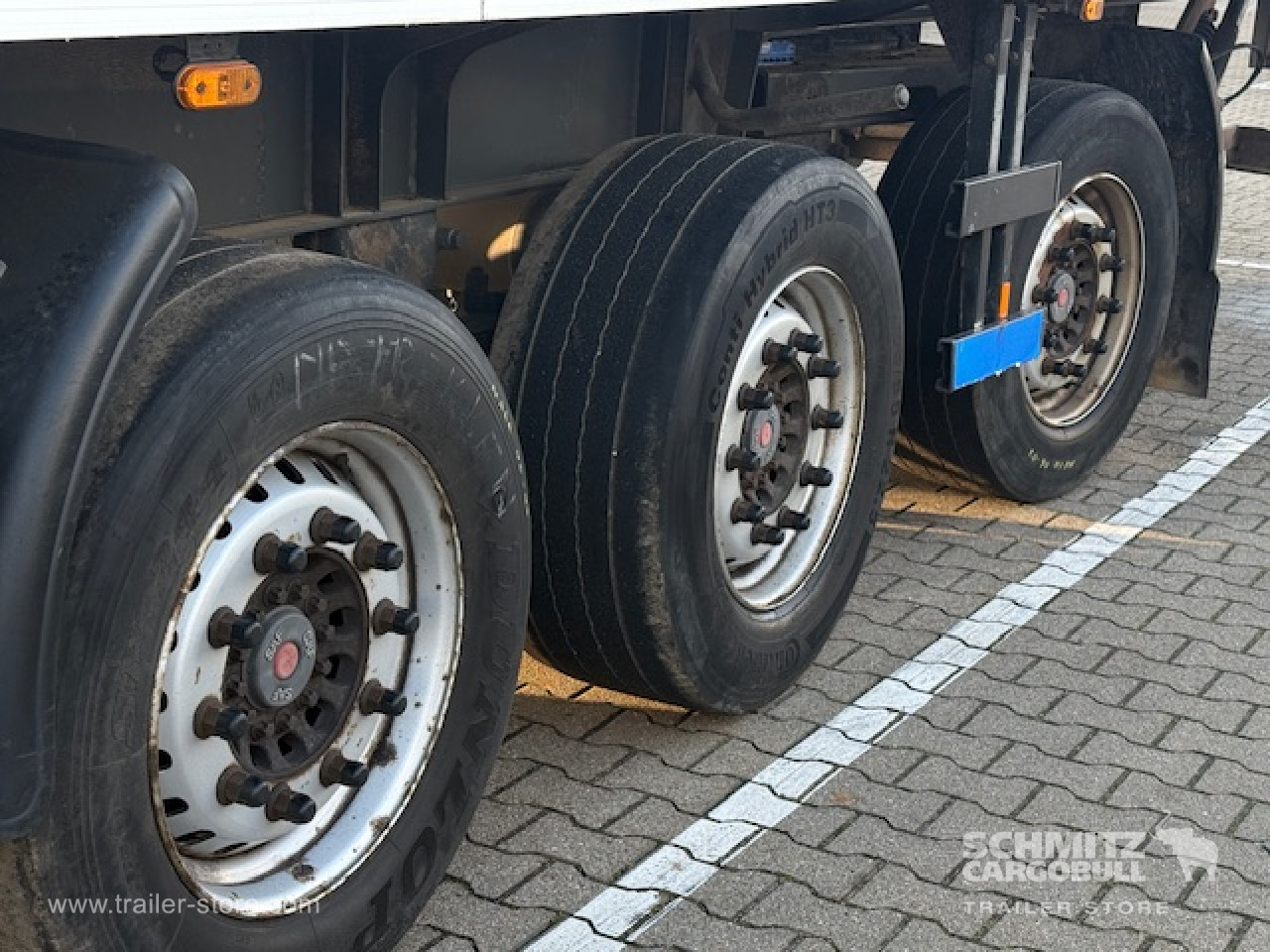 Schmitz Cargobull Oplegger Vries Standard Taillift 