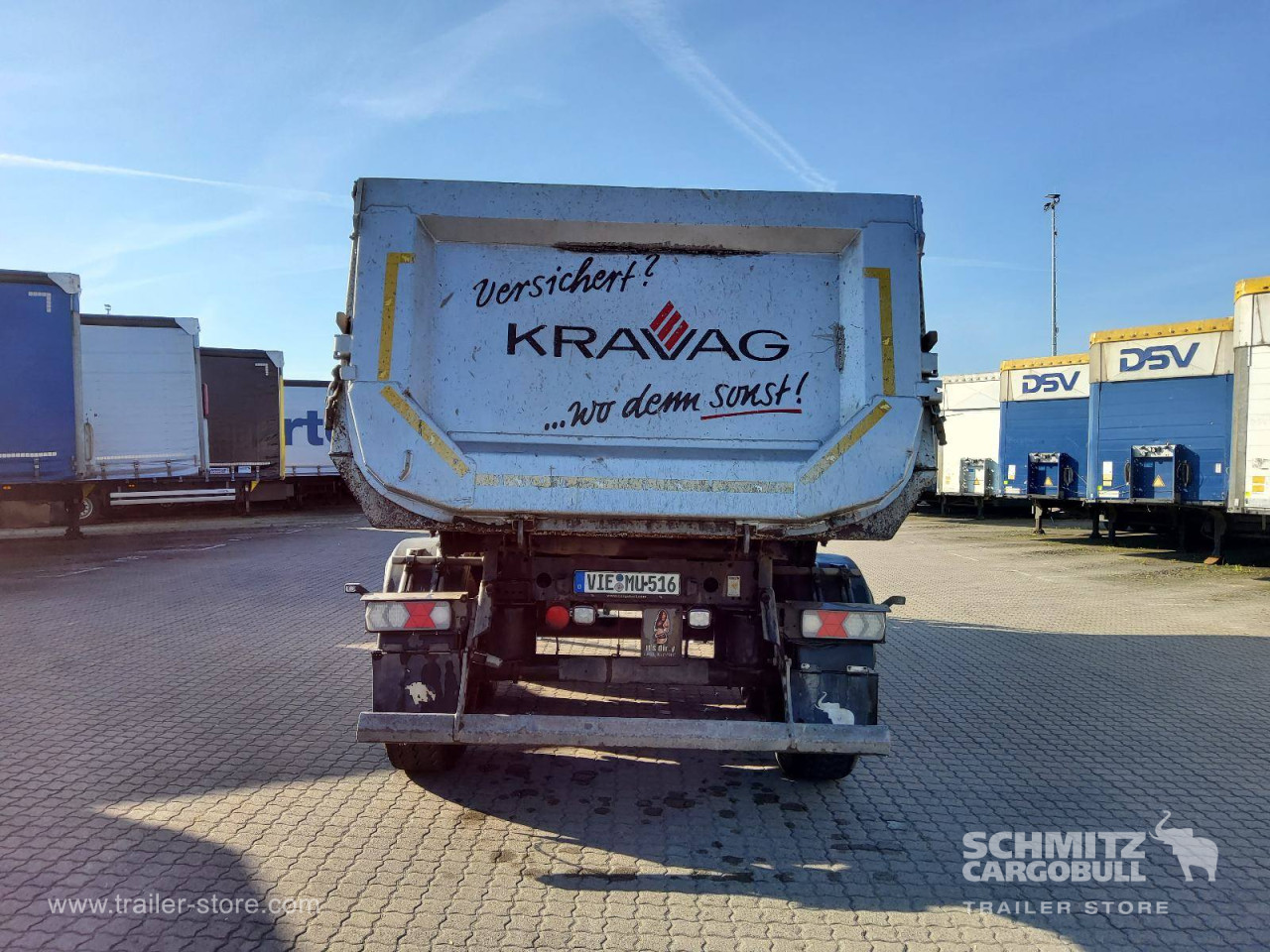Schmitz Cargobull Kipper Stahlrundmulde 25m³ 