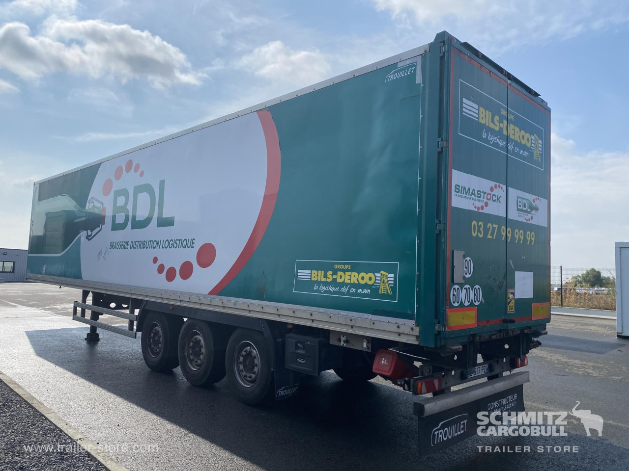 TROUILLET Semitrailer Dryfreight Standard 