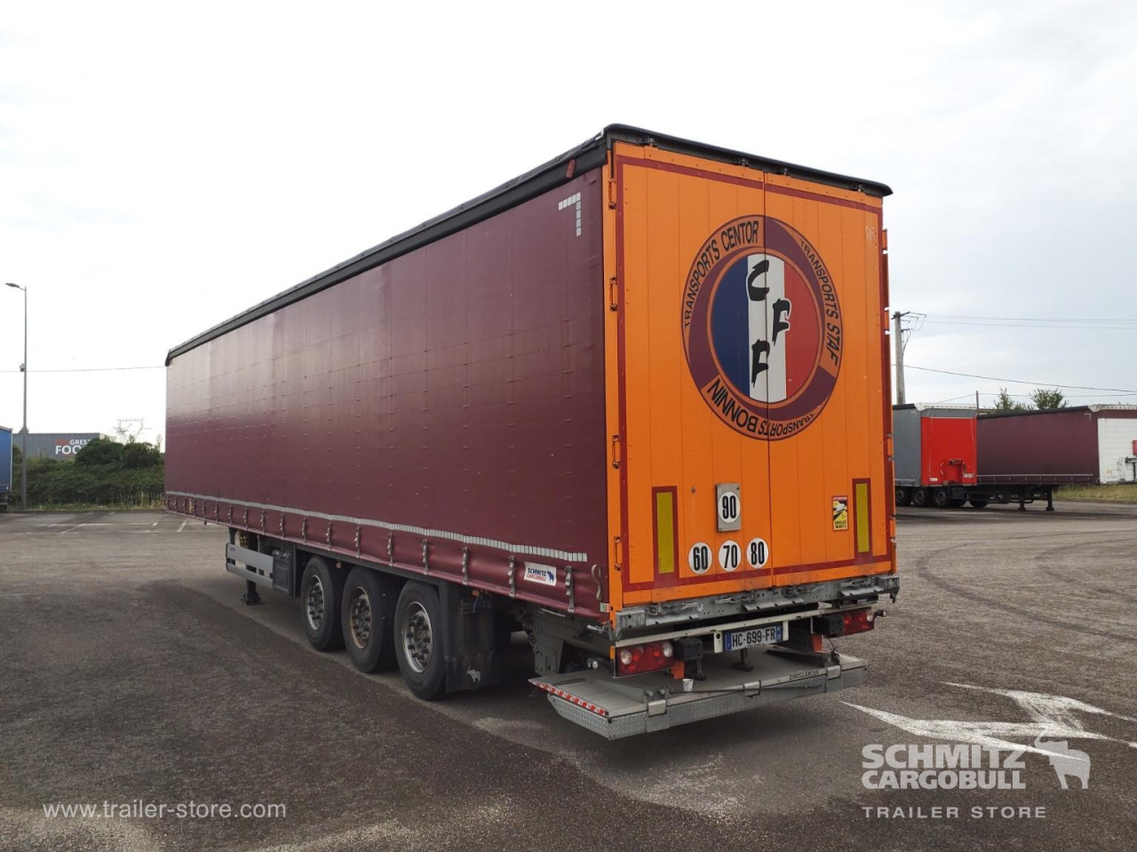 Schmitz Cargobull Semitrailer Curtainsider Standard Hayon 
