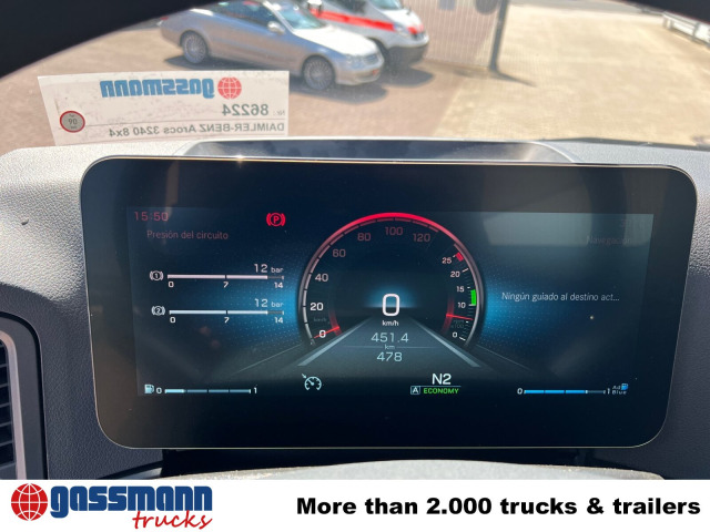 Mercedes Benz Arocs 3240 8x4, 9/10m³ Mischer 