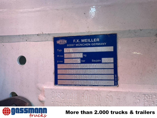 Iveco X-Way AD300X46Z 6x4 mit Kran Atlas AK 206.4E-A2, 