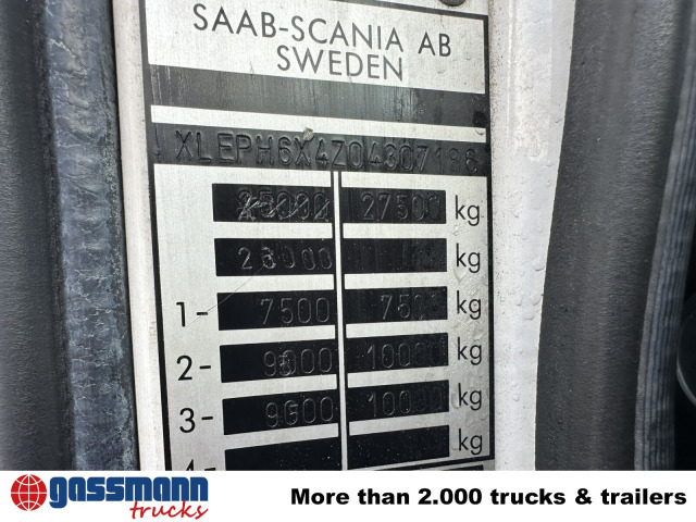 Scania P93 HK 250 6x4L, Abrollkipper 