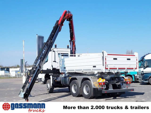 Mercedes Benz Arocs 3348 AK 6x6, Kran Fassi F255A.2.24, 