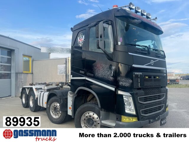 Volvo FH 500 8x4, Meiller Abroller, Liftachse 