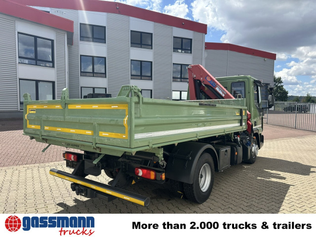 Iveco ML100E19 4x2, Kran HMF 810-K2, 2x AHK 