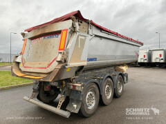 Schmitz Cargobull Semitrailer Tipper Steel half pipe body 