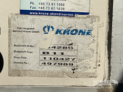 Krone Reefer Standard Taillift 