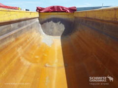 MENCI Semitrailer Tipper Steel half pipe body 