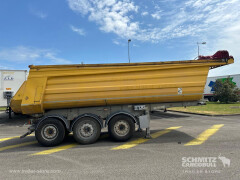 TECNOKAR Semitrailer Tipper Steel half pipe body 