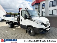 Iveco Daily 70C18H 4x2 mit Kran HMF 340-K3, Funk 