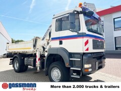 MAN TGA 18.440 4x4 BB mit Kran Atlas AK 165.2E, Funk 