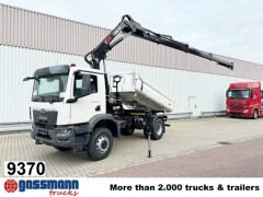 MAN TGM 18.320 4X4 BB CH mit Kran Hiab X-HiDuo 