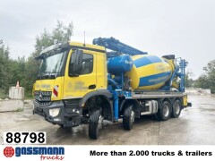 Mercedes Benz Arocs 3246 B 8x4 Stetter Mischer 7m³, Pumpe 25m 