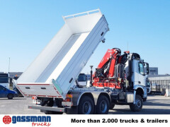 Mercedes Benz Arocs 3348 AK 6x6, Kran Fassi F255A.2.24, 